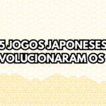 Montagem dos 5 jogos japoneses que mudaram a história dos videogames
